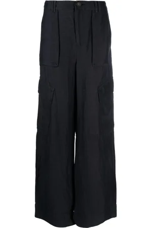 Vince Wide-leg linen trousers