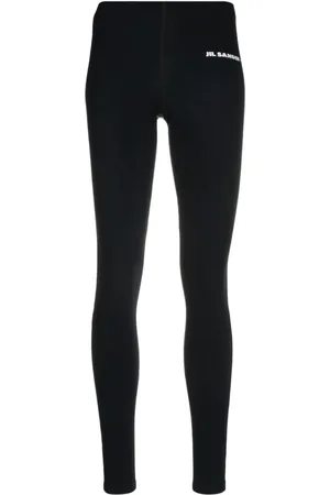 Jil Sander Logo-print 7/8 leggings