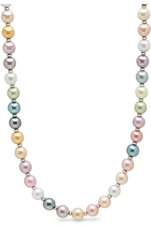 Nialaya Chunky-pearl necklace