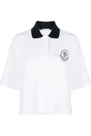 Moncler Logo-embroidered polo shirt