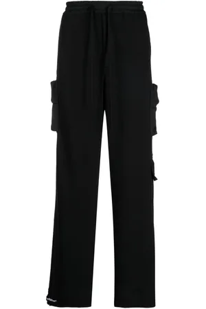 Styland X notRainProof wide-leg cargo track pants