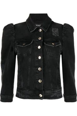 Retrofete Ada puff-sleeve denim jacket