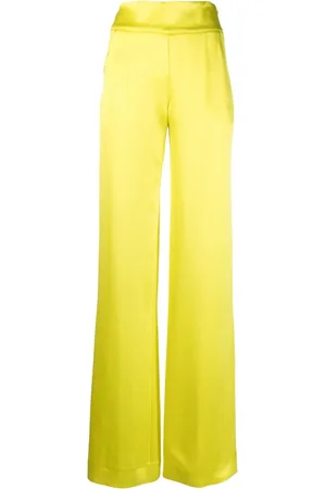 GENNY High-waisted straight-leg trousers