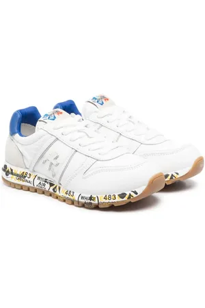 Premiata Logo-patch low-top sneakers