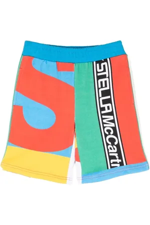 Stella McCartney Graphic-print cotton shorts