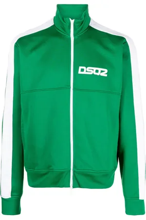 Dsquared2 Logo-print high-neck jacket