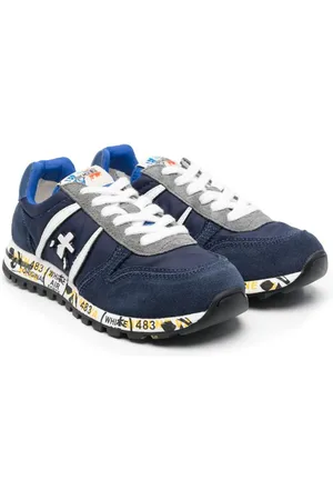 Premiata Low-top suede sneakers