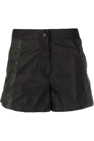 Moncler Logo-embossed two-tone shorts