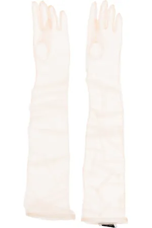 Ioana Ciolacu Sheer-finish gloves