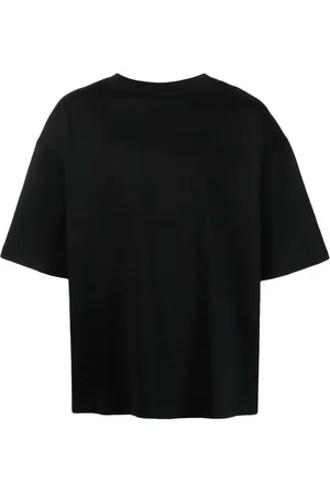 Styland X notRainProof organic cotton logo-patch T-shirt