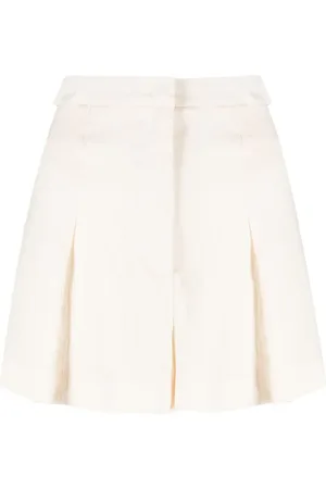 Patrizia Pepe Cut-out high-waisted shorts
