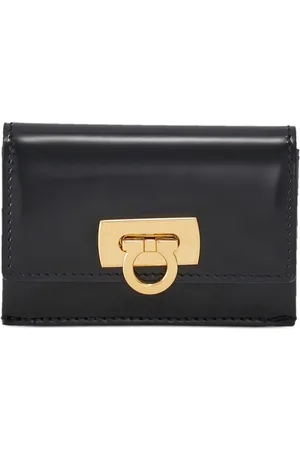 Salvatore Ferragamo Gancini leather cardholder