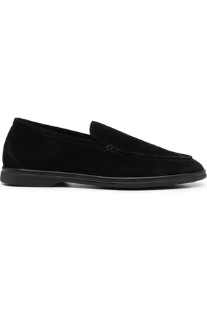 Scarosso Suede-finish loafers