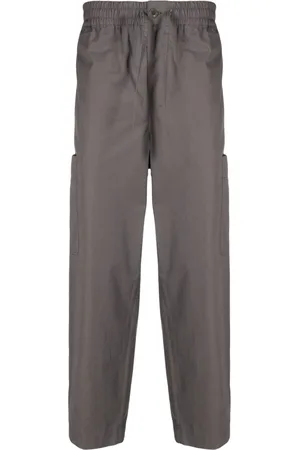 Kenzo Logo-patch straight-leg trousers