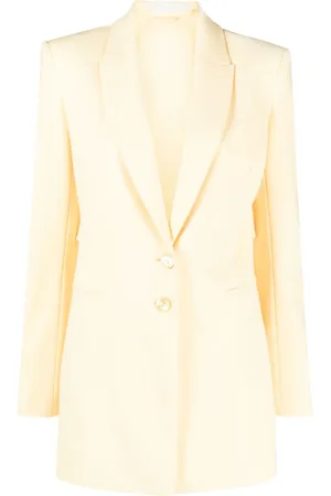 Patrizia Pepe Sheer-back blazer