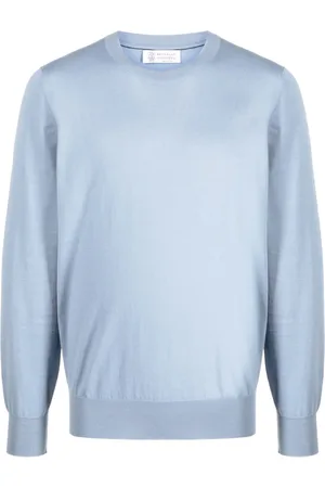 Brunello Cucinelli Long-sleeve cotton jumper