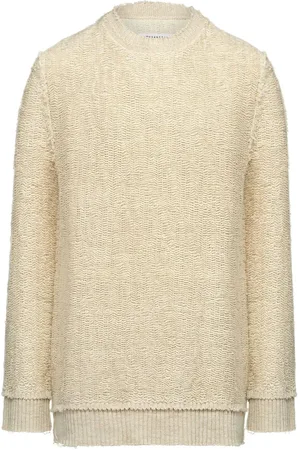 Maison Margiela Woven-knit crew-neck jumper