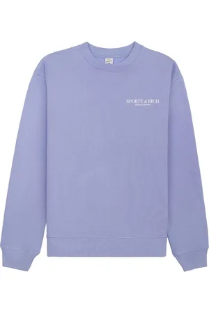 Sporty & Rich Cuffed crew neck sweatshirt