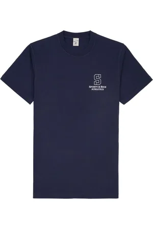 Sporty & Rich College cotton T-shirt