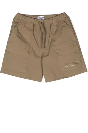 Moschino Logo-print cotton shorts