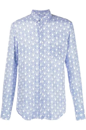 PENINSULA SWIMWEAR All-over graphic-print shirt
