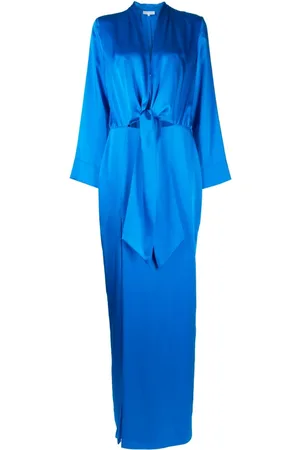 Michelle Mason Tie front kimono gown