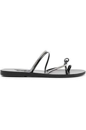 Ancient Greek Sandals Fantasia crystal-embellished slides