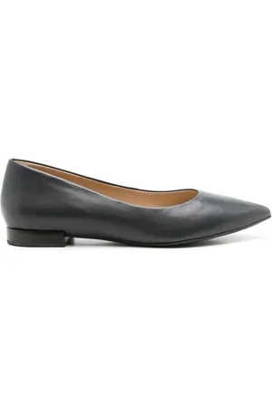 Sarah Chofakian Francesca leather ballerina shoes