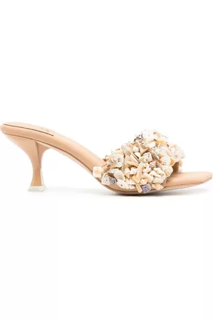 Jeffrey Campbell Women Pumps - Shell-embroidered low heel