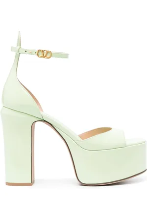VALENTINO GARAVANI Tan-Go 120mm platform sandals