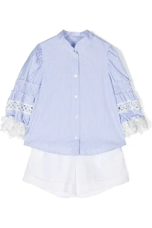 Lapin House Striped shorts set