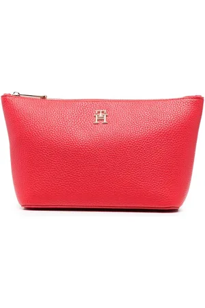 Tommy Hilfiger Monogram-plaque make up bag
