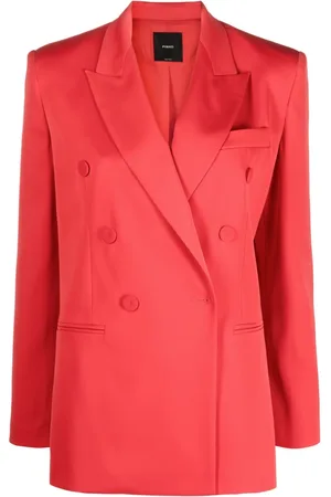 Pinko Envers satin blazer