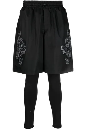 Philipp Plein Tiger-print running short-pants
