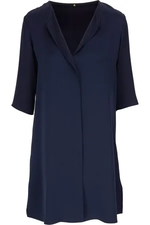 PETER COHEN V-neck silk dress
