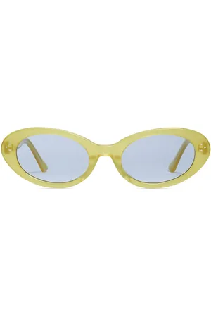 Gentle Monster Transparent-oval-design sunglasses