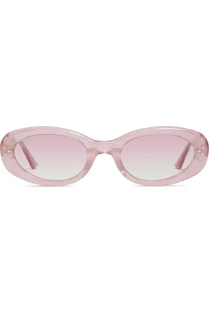 Gentle Monster Transparent-oval-frame sunglasses