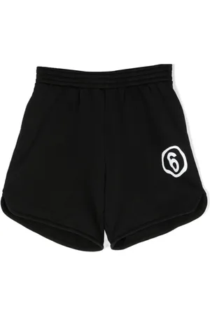 Maison Margiela Number-print cotton shorts