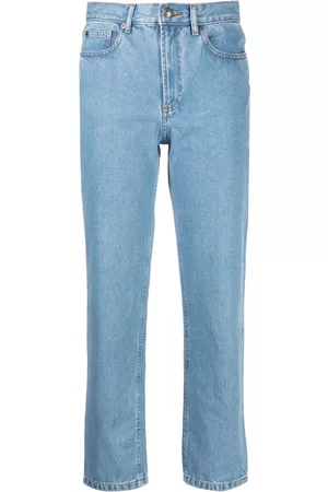 A.P.C. Women Straight High Rise Jeans - High-waisted straight-leg jeans