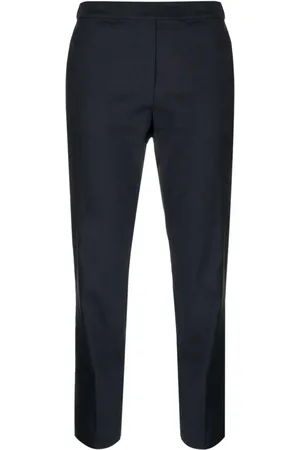 THEORY Mid-rise cropped trousers
