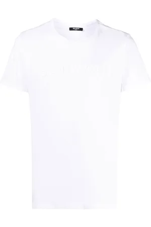 Balmain Logo-embossed T-shirt