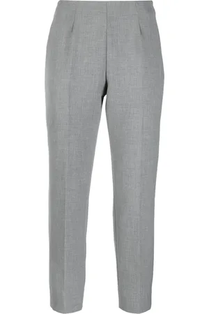 PESERICO SIGN Slim-fit cropped trousers