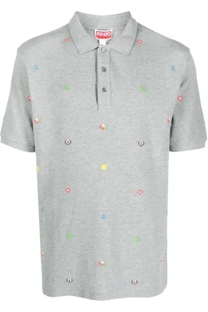 Kenzo Pixel slim fit polo shirt