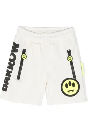 BARROW Logo-print track shorts