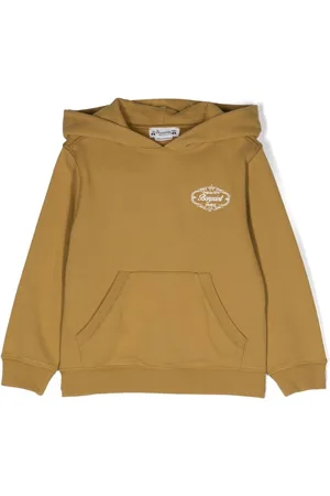 BONPOINT Logo-embroidered cotton hoodie