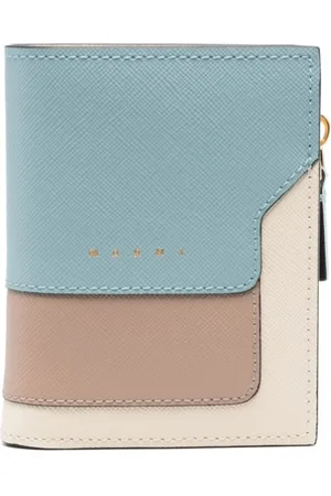 Marni Colour-block bi-fold wallet