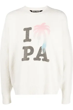 Palm Angels I Love PA knitted jumper