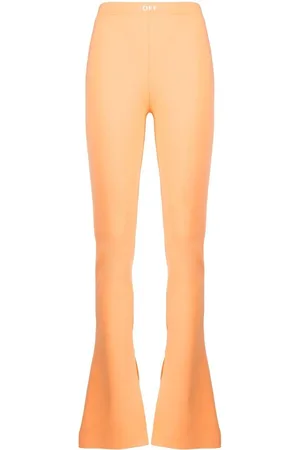 OFF-WHITE Sleek flared trousers