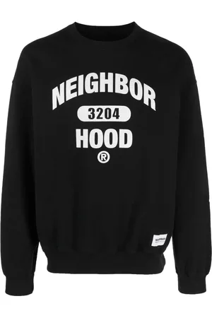 NEIGHBORHOOD Logo-print college sweatshirt