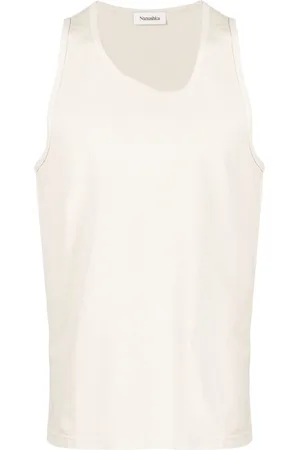Nanushka Aziz organic-cotton vest